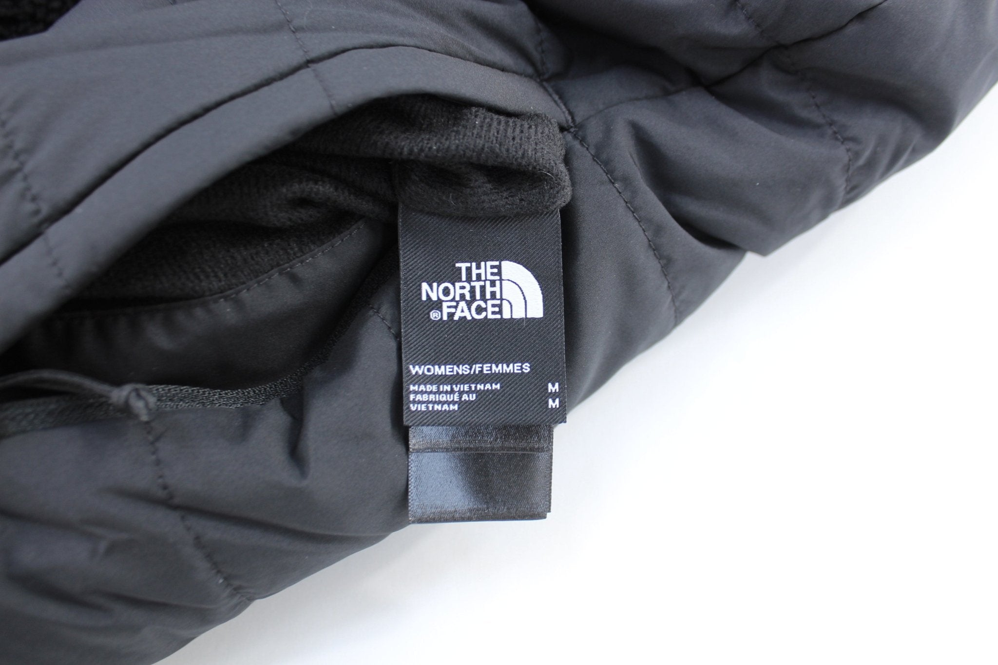 Women's The North Face Black Reversible Zip Up Vest - ThriftedThreads.com