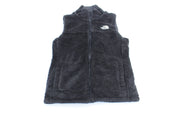 Women's The North Face Black Reversible Zip Up Vest - ThriftedThreads.com