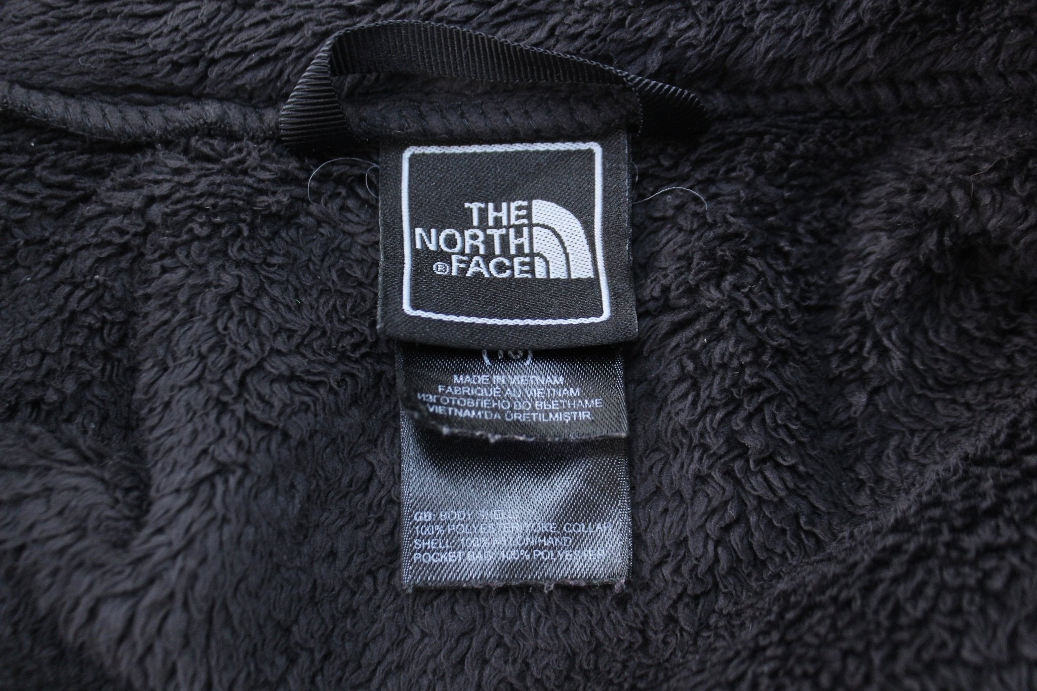 Women's The North Face Black Sherpa Jacket - ThriftedThreads.com