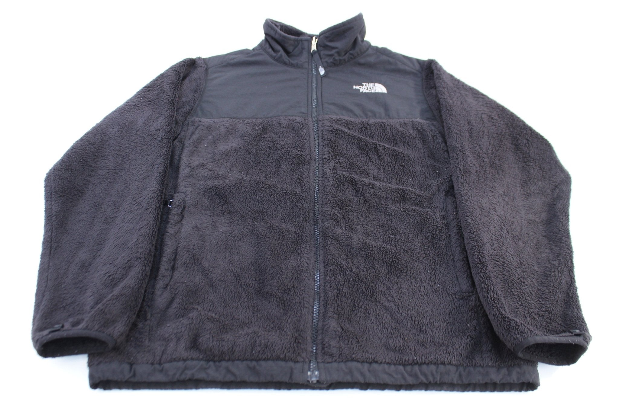 Women's The North Face Black Sherpa Jacket - ThriftedThreads.com