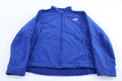 Women's The North Face Blue Full Zip Jacket - ThriftedThreads.com