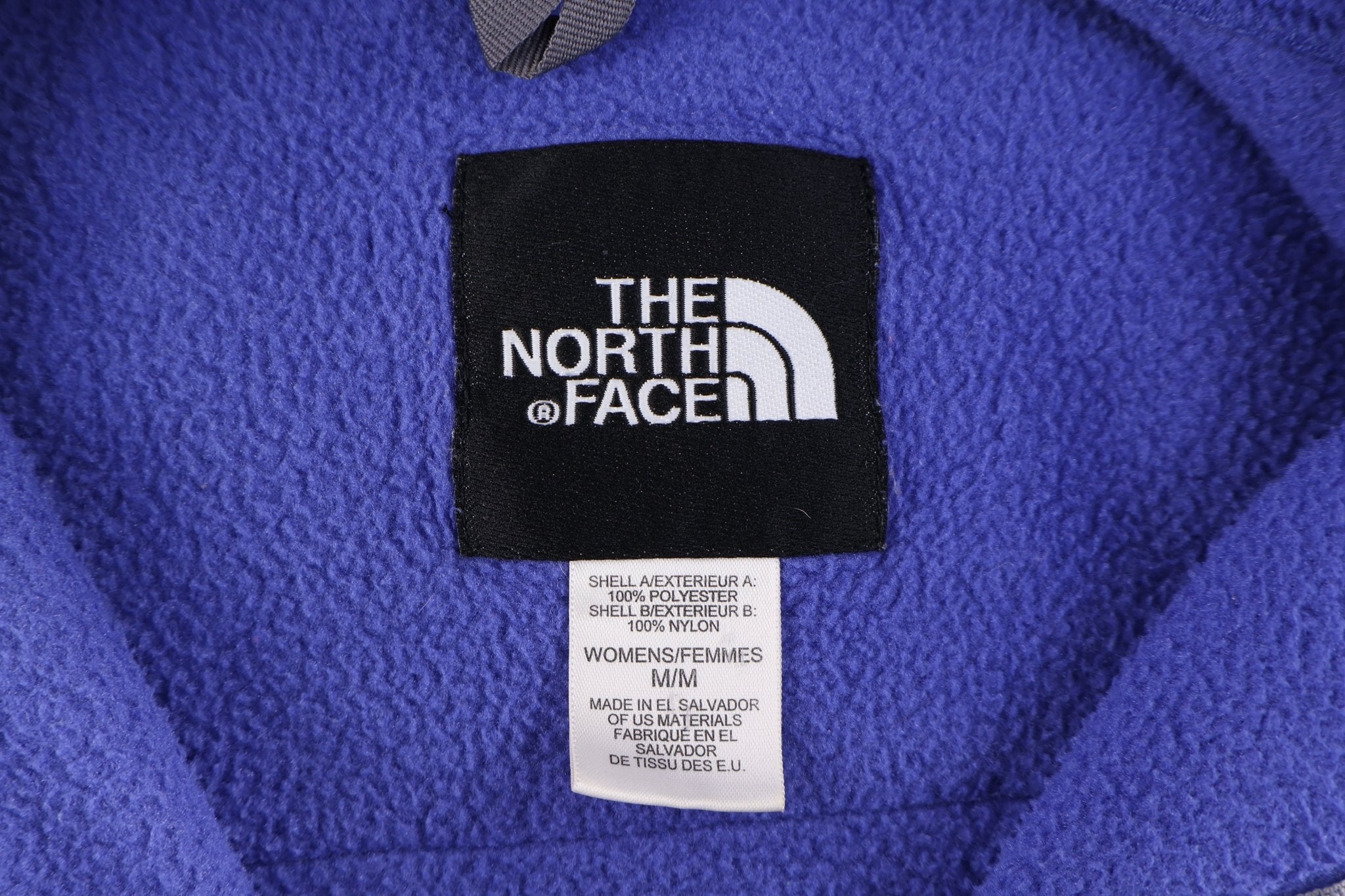 Women's The North Face Blue & Grey Denali Full Zip Jacket - Jacket - Thrifted Threads