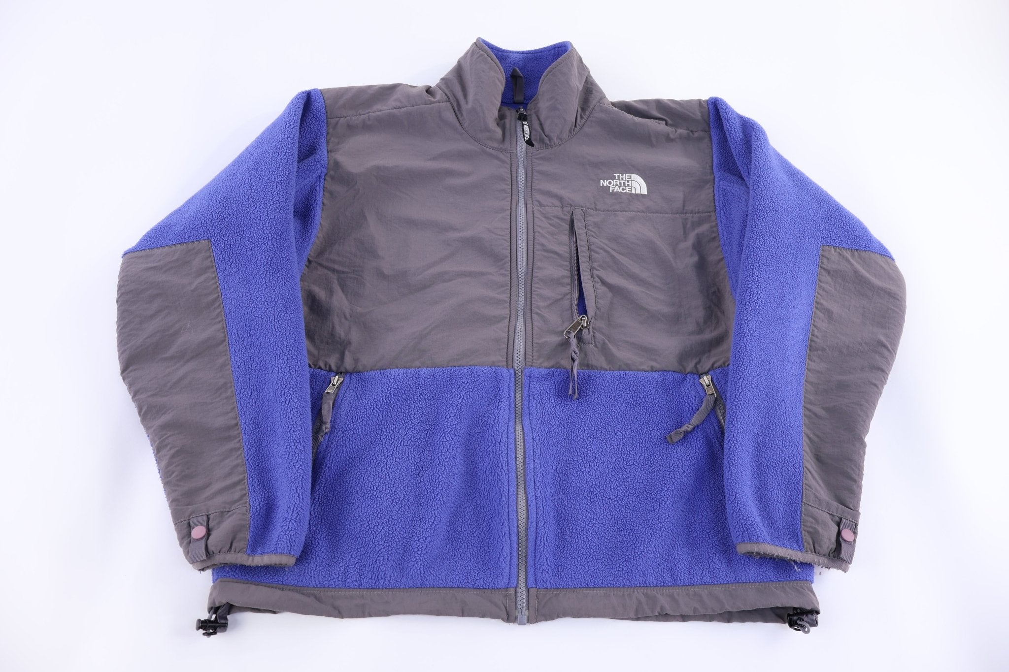 Women's The North Face Blue & Grey Denali Full Zip Jacket - Jacket - Thrifted Threads