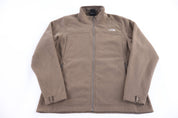 Women's The North Face Brown Fleece Jacket - Jacket - Thrifted Threads