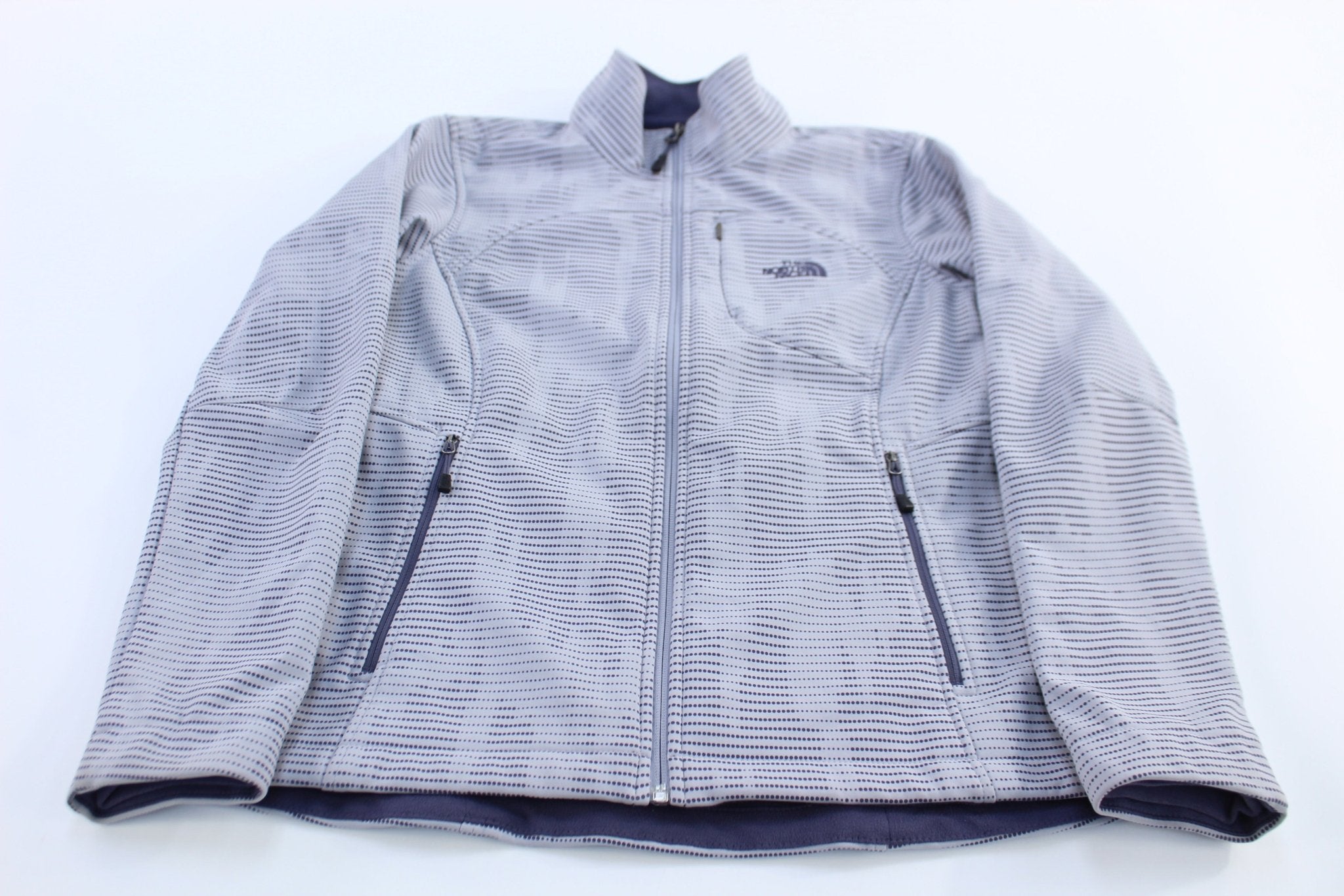 Women's The North Face Dot Pattern Full Zip Jacket - ThriftedThreads.com
