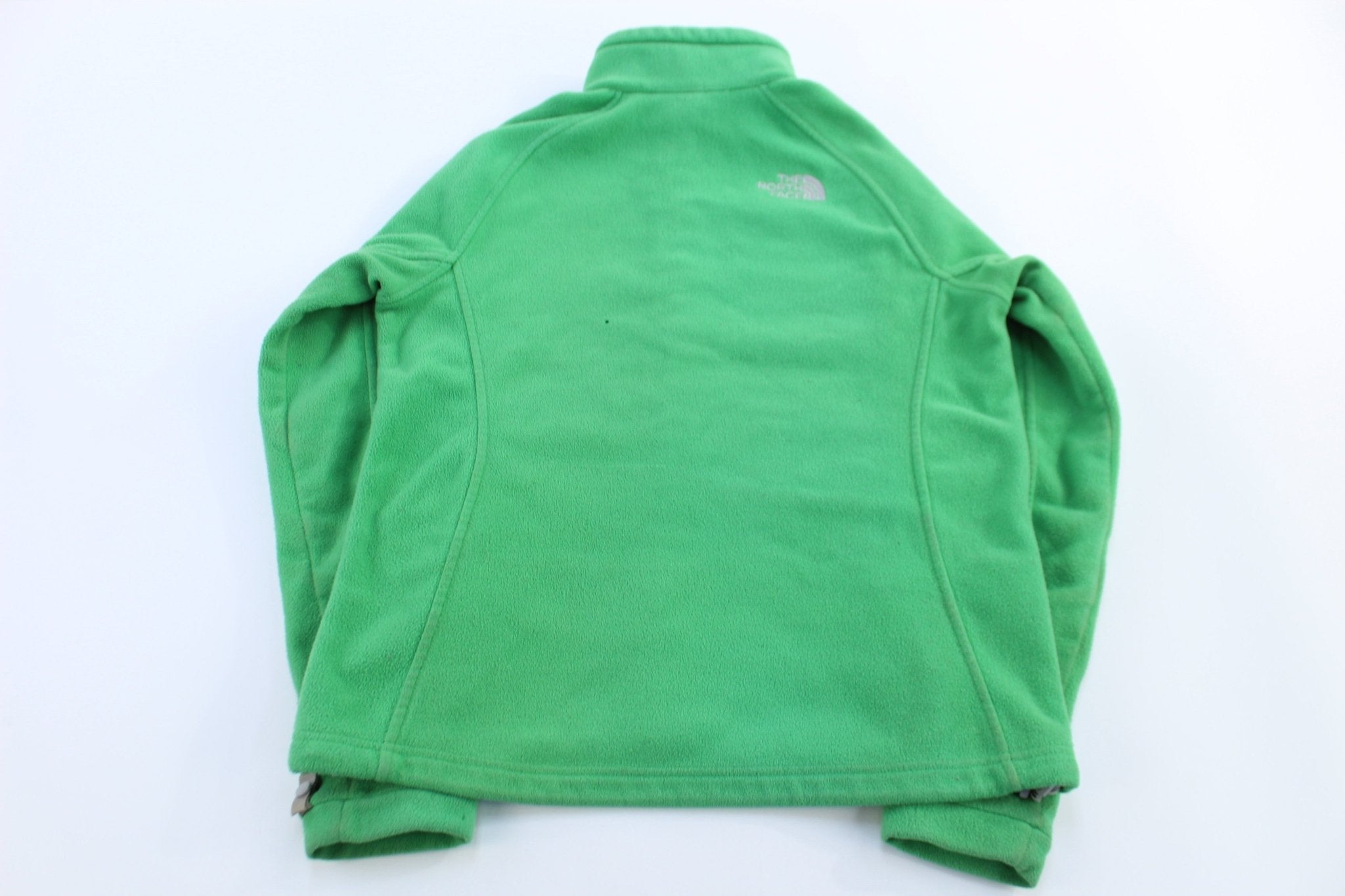 Women's The North Face Embroidered Green Full Zip Jacket - Jacket - Thrifted Threads