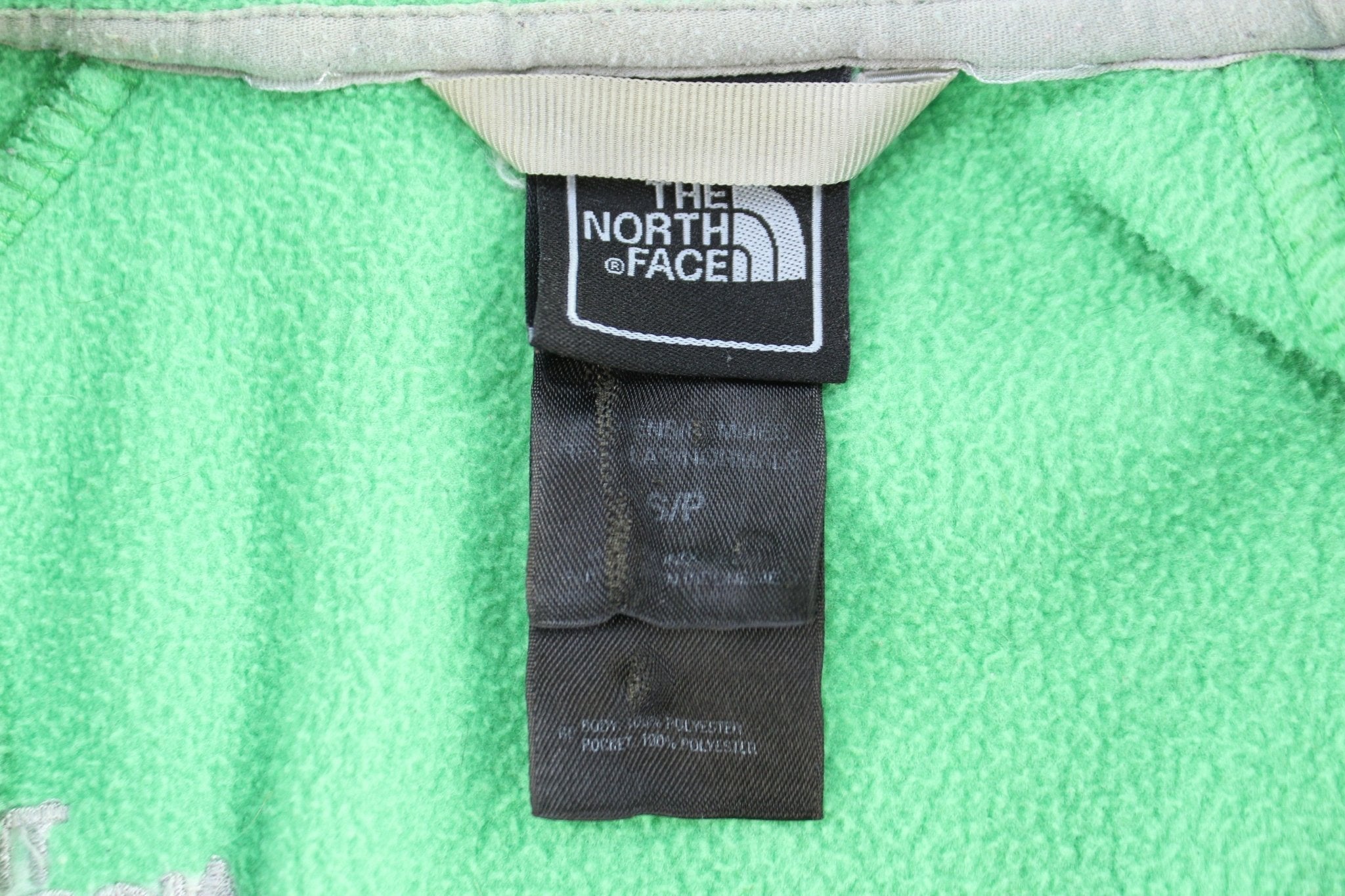 Women's The North Face Embroidered Green Full Zip Jacket - Jacket - Thrifted Threads