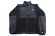 Women's The North Face Embroidered Logo Black Denali Jacket - ThriftedThreads.com