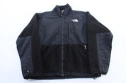 Women's The North Face Embroidered Logo Black Denali Jacket - ThriftedThreads.com