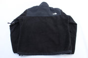 Women's The North Face Embroidered Logo Black Denali Jacket - ThriftedThreads.com