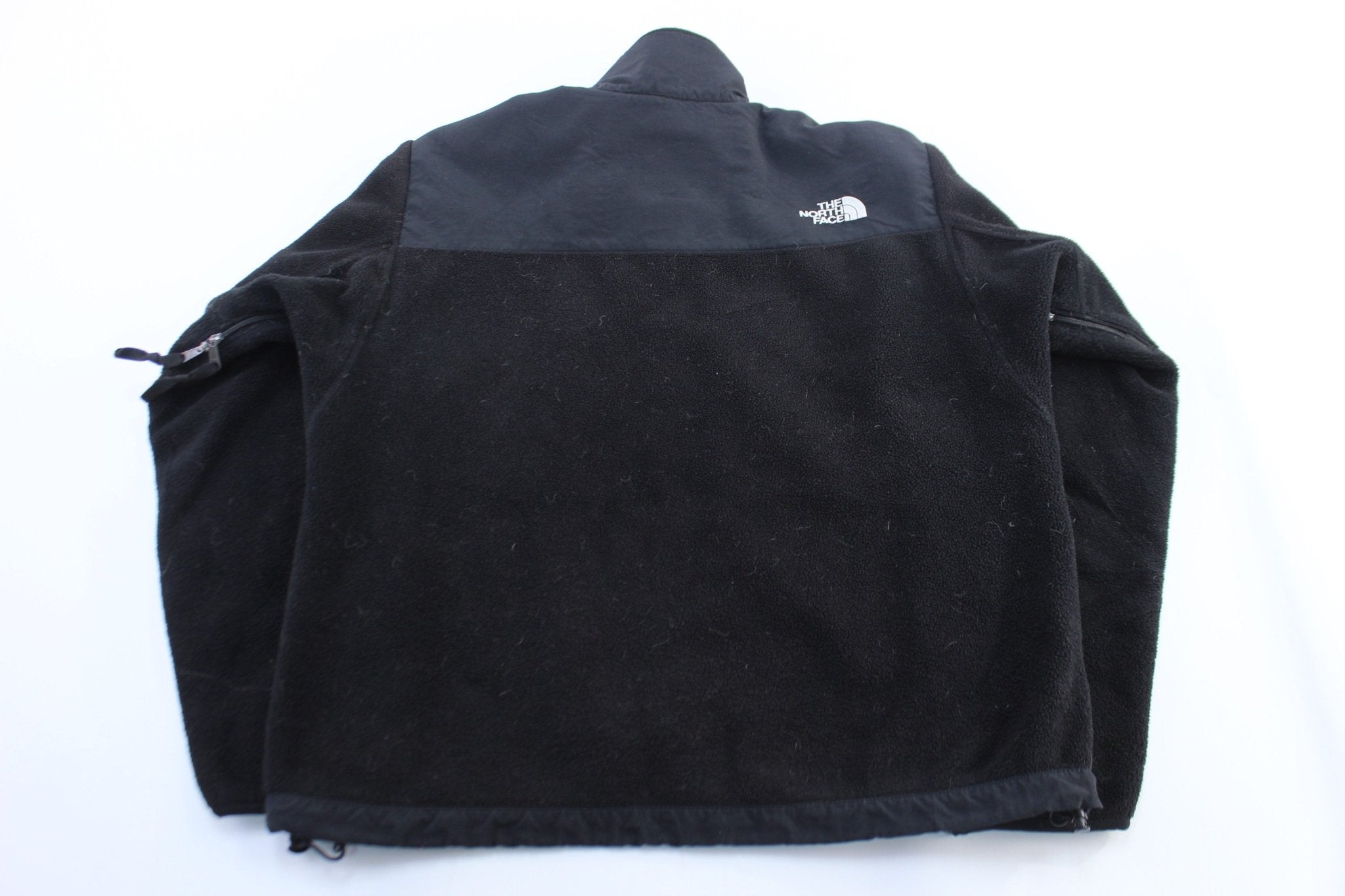 Women's The North Face Embroidered Logo Black Denali Jacket - ThriftedThreads.com