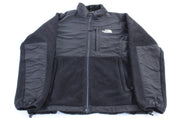 Women's The North Face Embroidered Logo Black Denali Jacket - ThriftedThreads.com