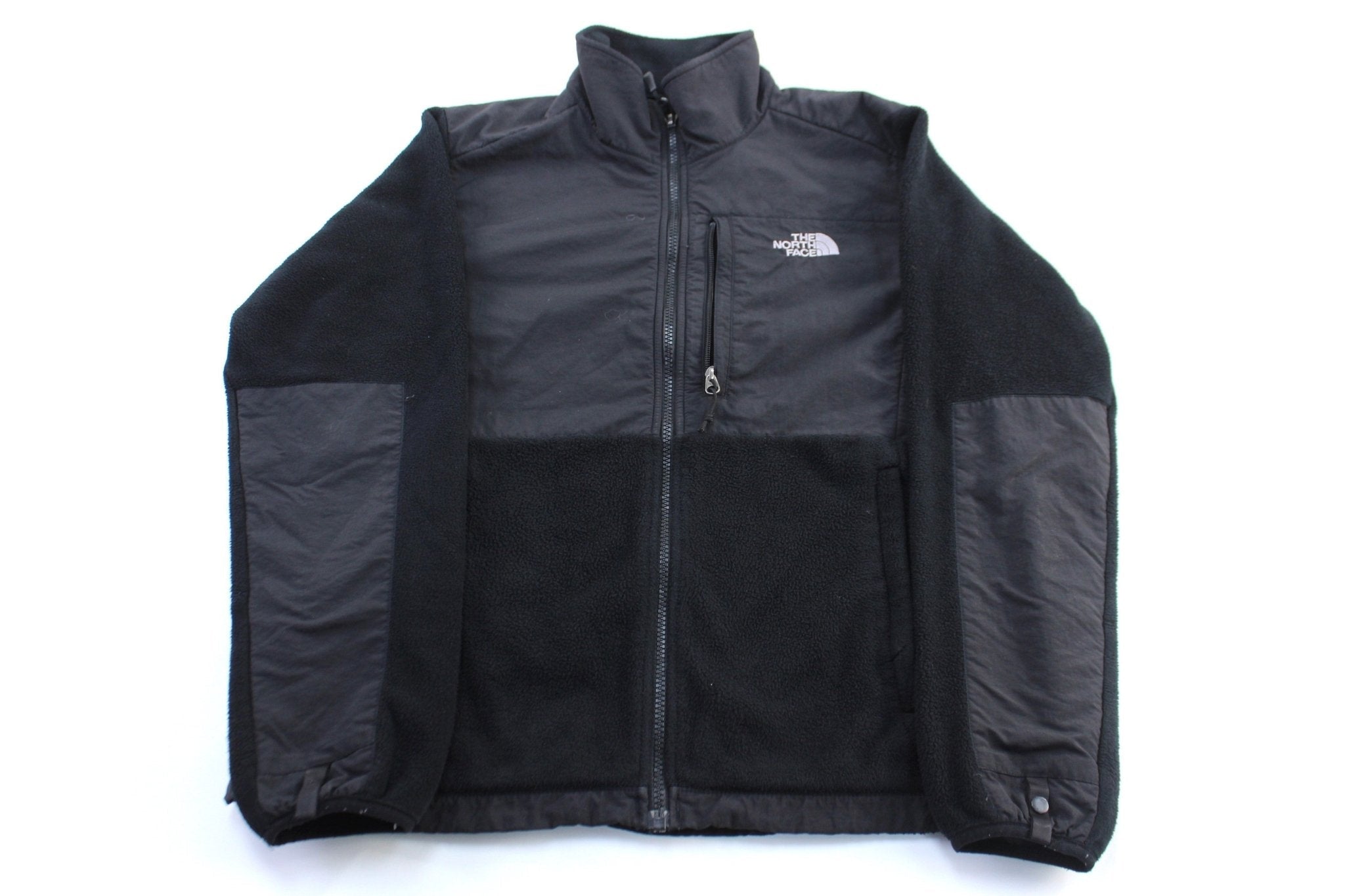 Women's The North Face Embroidered Logo Black Denali Jacket - Jacket - Thrifted Threads