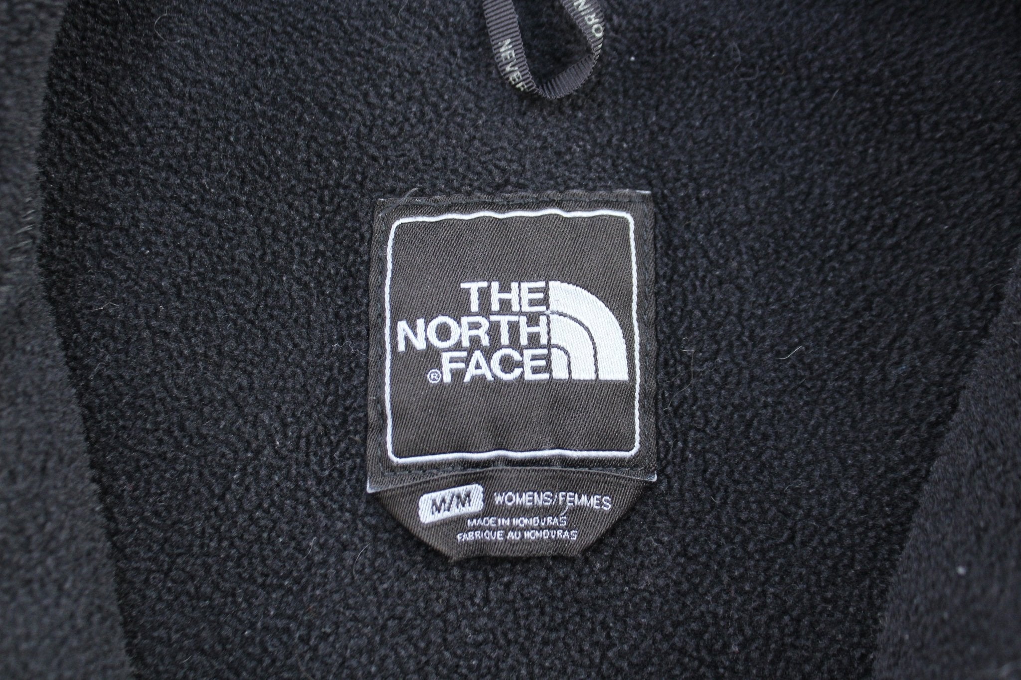 Women's The North Face Embroidered Logo Black Denali Jacket - Jackets - Thrifted Threads