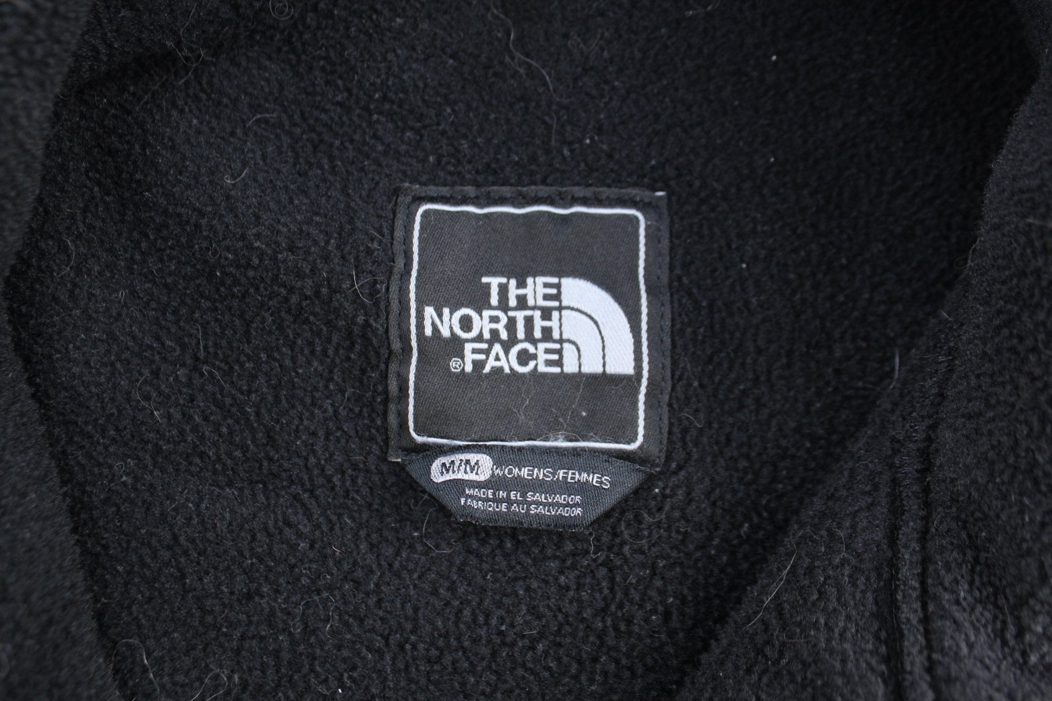 Women's The North Face Embroidered Logo Black Denali Jacket - Jackets - Thrifted Threads