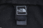 Women's The North Face Embroidered Logo Black Fleece Jacket - Jacket - Thrifted Threads