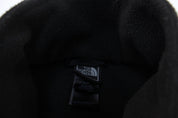 Women's The North Face Embroidered Logo Black Fleece Zip Up Jacket - Jackets - Thrifted Threads