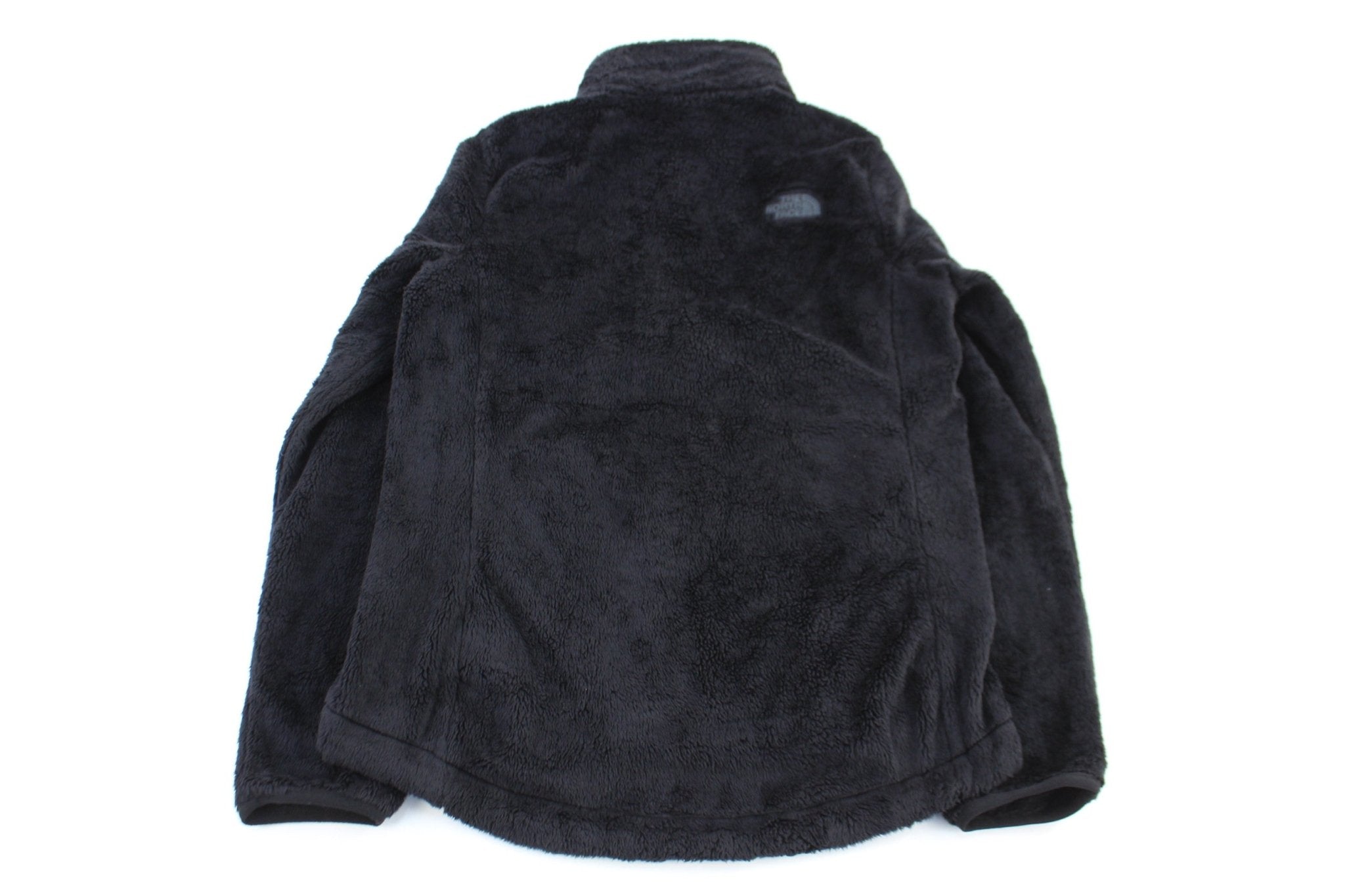 Women's The North Face Embroidered Logo Black Full Zip Jacket - Jacket - Thrifted Threads