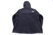 Women's The North Face Embroidered Logo Black Full Zip Jacket - Jacket - Thrifted Threads