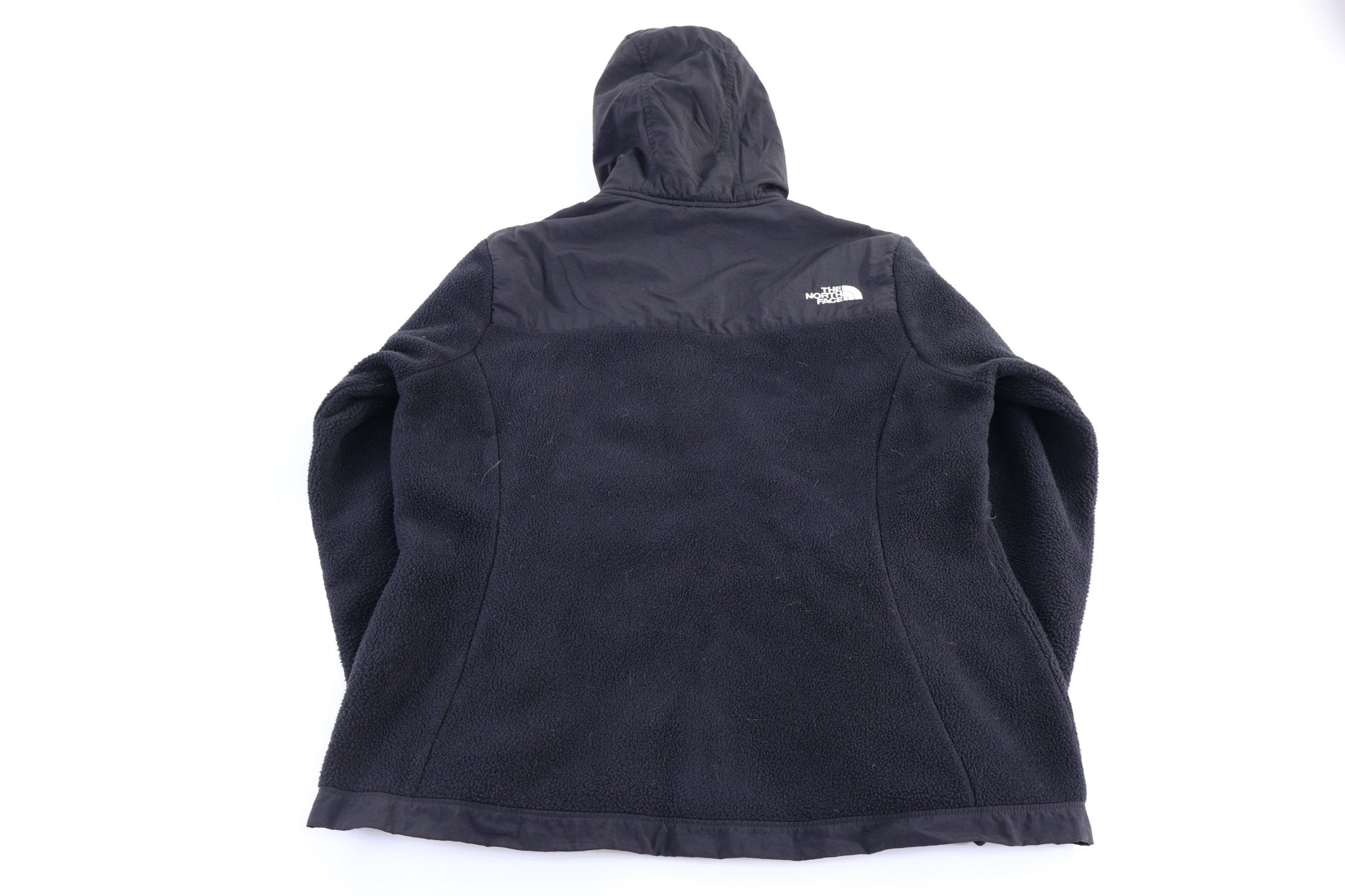 Women's The North Face Embroidered Logo Black Full Zip Jacket - Jacket - Thrifted Threads