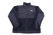 Women's The North Face Embroidered Logo Black Full Zip Jacket - Jacket - Thrifted Threads