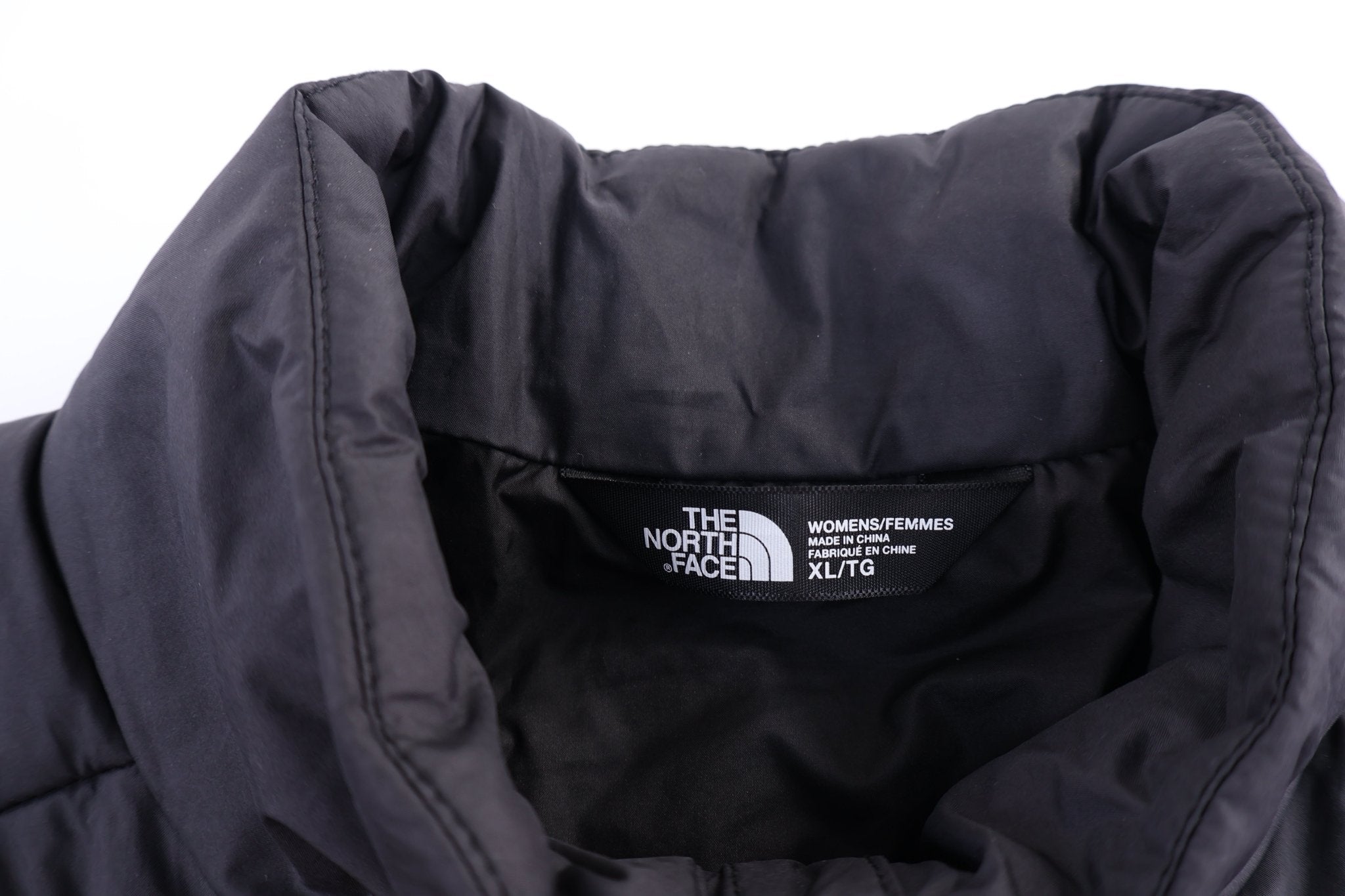 Women's The North Face Embroidered Logo Black Full Zip Jacket - Jacket - Thrifted Threads