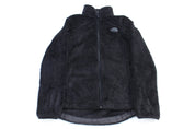 Women's The North Face Embroidered Logo Black Full Zip Jacket - Jacket - Thrifted Threads