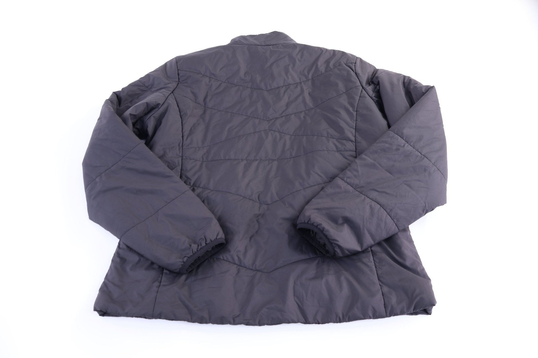 Women's The North Face Embroidered Logo Black Full Zip Jacket - Jacket - Thrifted Threads