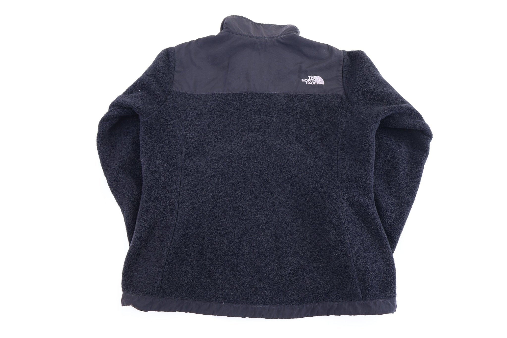 Women's The North Face Embroidered Logo Black Full Zip Jacket - Jacket - Thrifted Threads