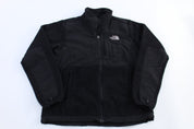 Women's The North Face Embroidered Logo Black Jacket - ThriftedThreads.com