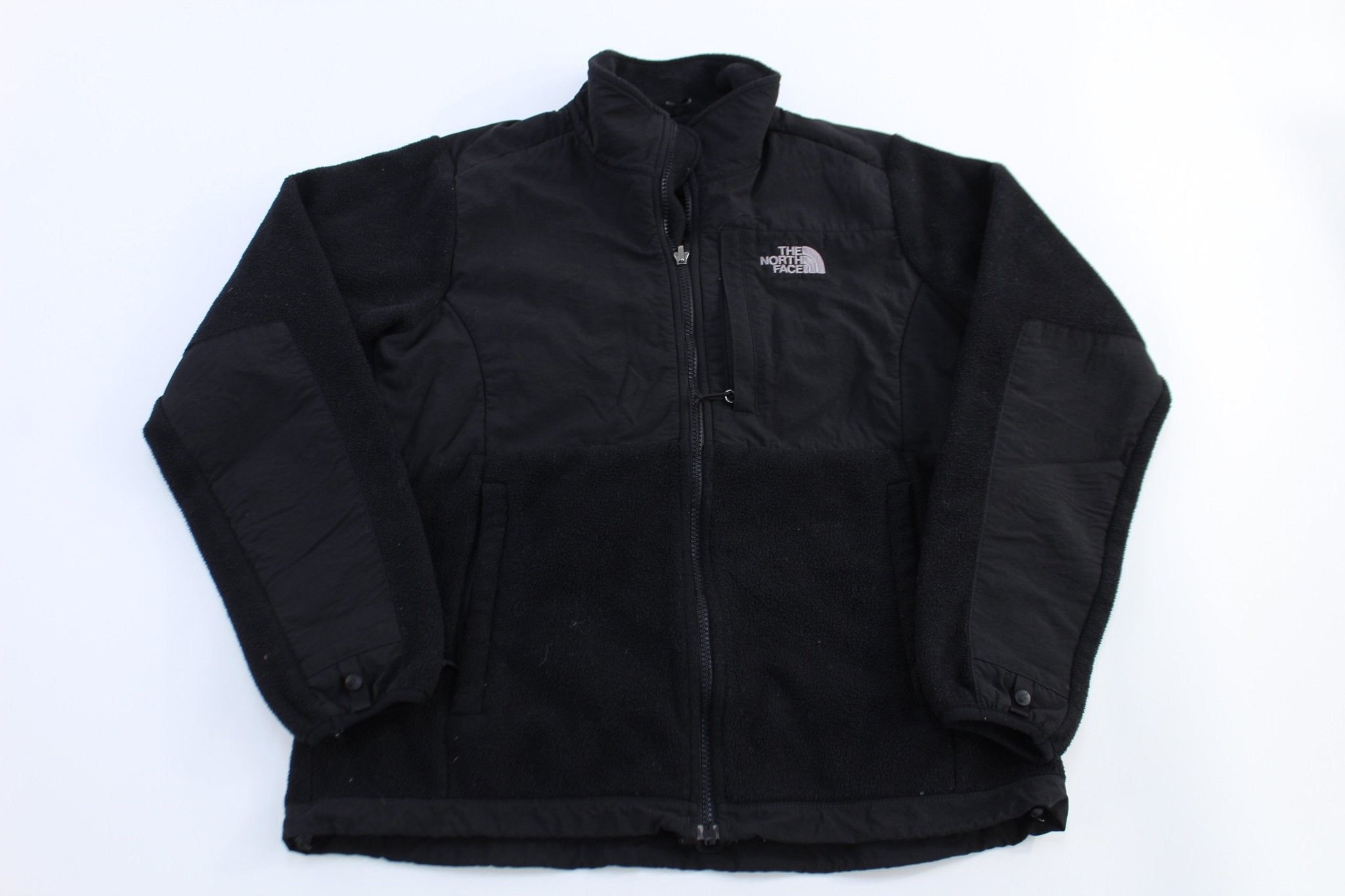 Women's The North Face Embroidered Logo Black Jacket - ThriftedThreads.com