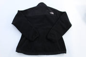 Women's The North Face Embroidered Logo Black Jacket - ThriftedThreads.com