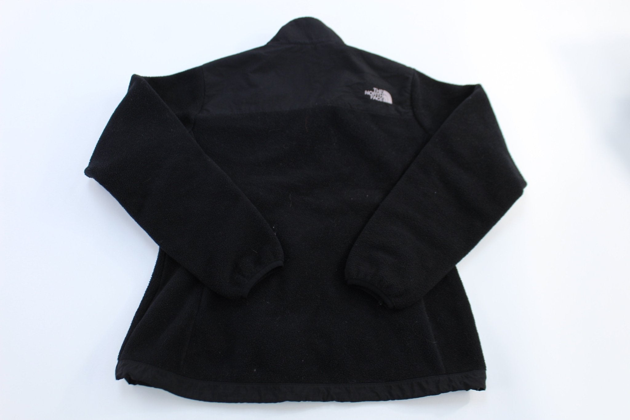 Women's The North Face Embroidered Logo Black Jacket - ThriftedThreads.com