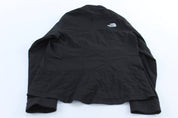 Women's The North Face Embroidered Logo Black Shell Jacket - ThriftedThreads.com