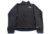 Women's The North Face Embroidered Logo Black WindWall Jacket - Jacket - Thrifted Threads