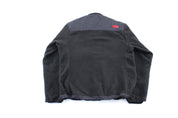 Women's The North Face Embroidered Logo Black Zip Up Jacket - ThriftedThreads.com