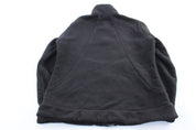 Women's The North Face Embroidered Logo Black Zip Up Jacket - ThriftedThreads.com