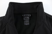Women's The North Face Embroidered Logo Black Zip Up Jacket - ThriftedThreads.com