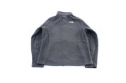 Women's The North Face Embroidered Logo Black Zip Up Jacket - ThriftedThreads.com