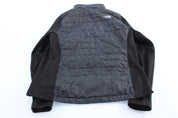 Women's The North Face Embroidered Logo Black Zip Up Jacket - ThriftedThreads.com