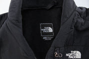Women's The North Face Embroidered Logo Black Zip Up Jacket - ThriftedThreads.com