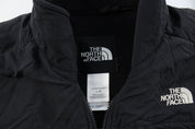 Women's The North Face Embroidered Logo Black Zip Up Jacket - ThriftedThreads.com