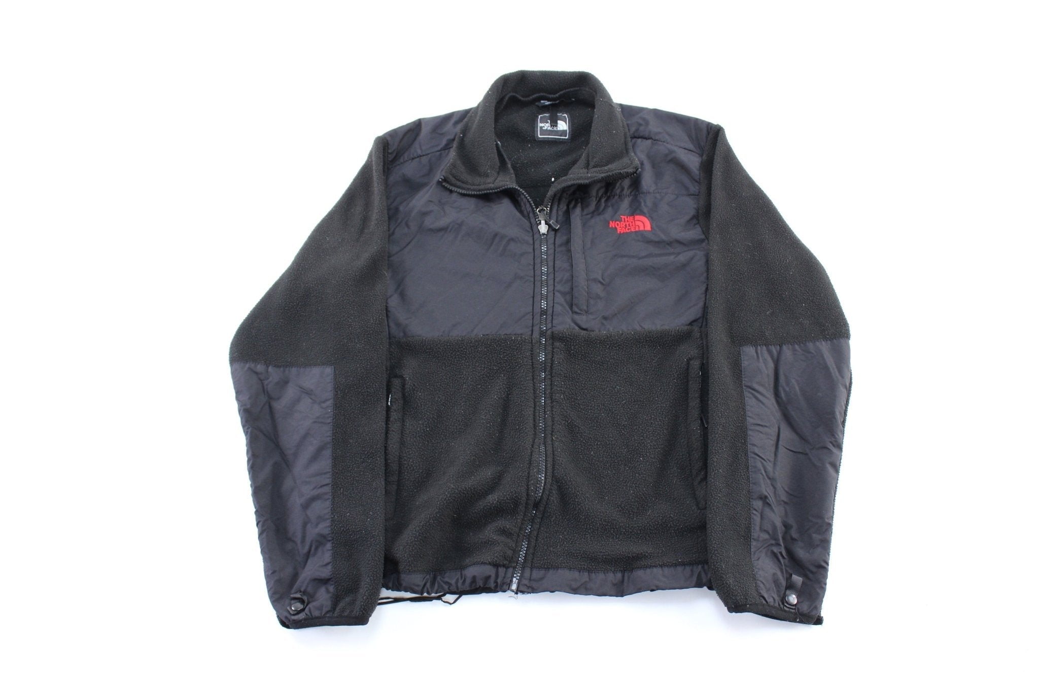 Women's The North Face Embroidered Logo Black Zip Up Jacket - Jacket - Thrifted Threads