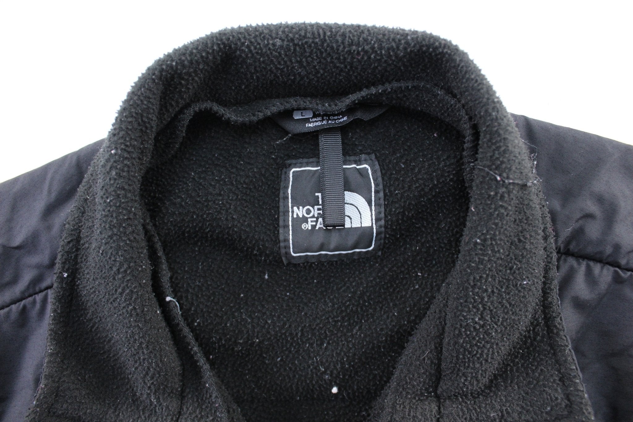 Women's The North Face Embroidered Logo Black Zip Up Jacket - Jacket - Thrifted Threads