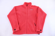 Women's The North Face Embroidered Logo Fleece Full Zip Jacket - Jacket - Thrifted Threads
