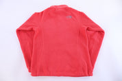 Women's The North Face Embroidered Logo Fleece Full Zip Jacket - Jacket - Thrifted Threads