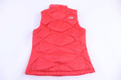 Women's The North Face Embroidered Logo Full Zip Puffer Vest - Vest - Thrifted Threads