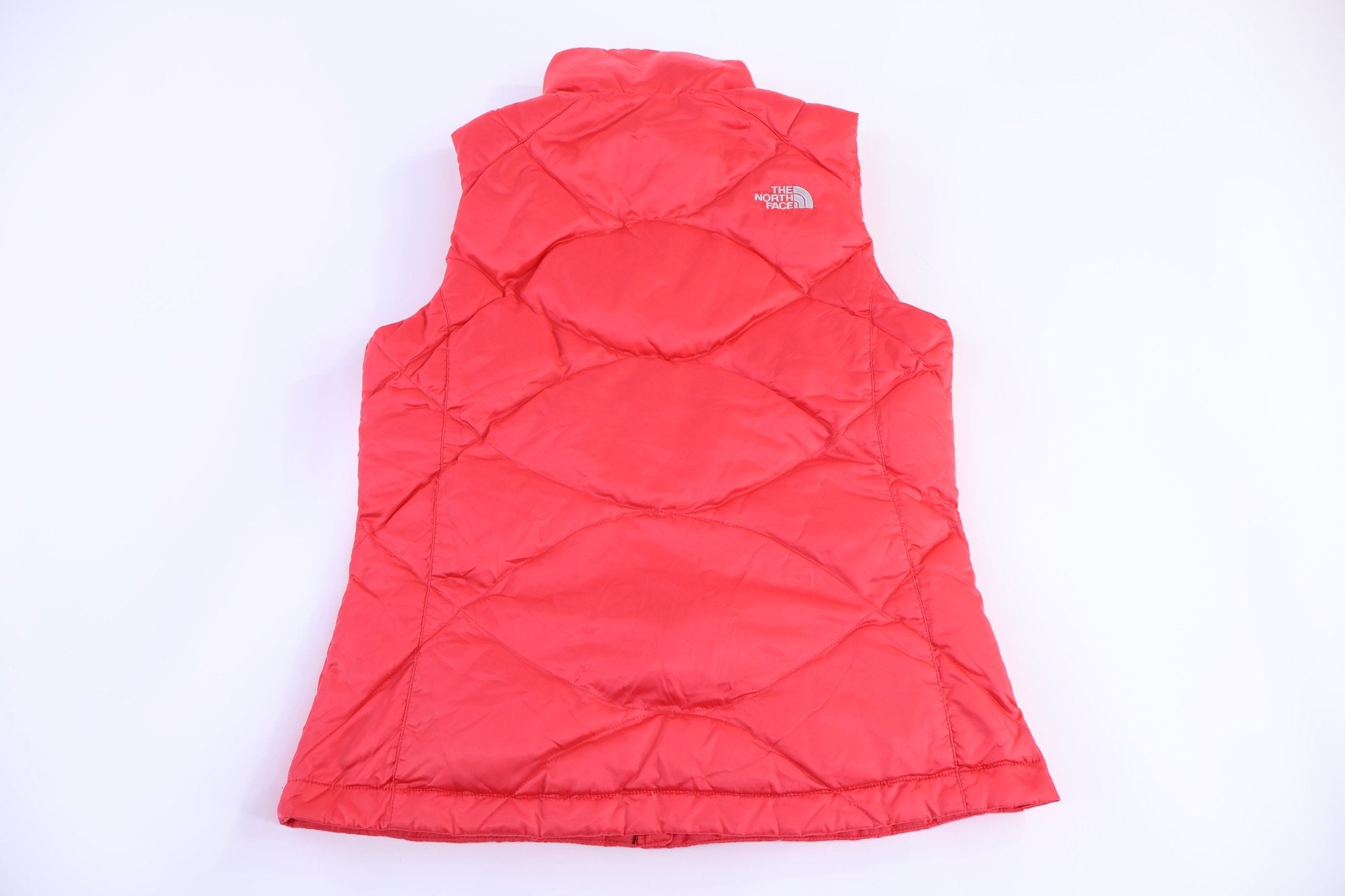 Women's The North Face Embroidered Logo Full Zip Puffer Vest - Vest - Thrifted Threads