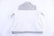 Women's The North Face Embroidered Logo Grey & White Jacket - Jacket - Thrifted Threads