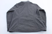 Women's The North Face Embroidered Logo Grey Zip Up Jacket - ThriftedThreads.com